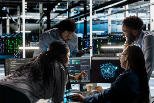 Workshop or team session with a presenter